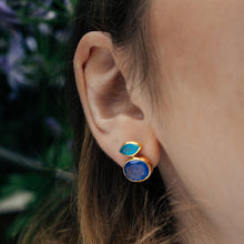 Load image into Gallery viewer, Blue Eyes Earrings