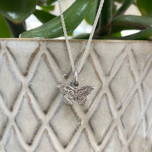 Load image into Gallery viewer, Sterling Silver Butterfly Pendant and Chain
