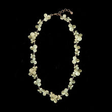 Load image into Gallery viewer, Handpainted Bronze Clover Necklace by Michael Michaud