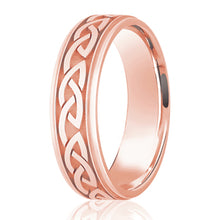 Load image into Gallery viewer, 6mm Flat Court With Celtic Pattern