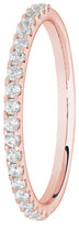 Load image into Gallery viewer, Round Brilliant Cut Mini Claw Set Diamond Ring 2.1mm wide