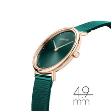 Load image into Gallery viewer, Bering Ultra Slim Polished Rose Gold Watch
