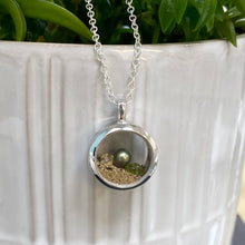 Load image into Gallery viewer, Sterling Silver Ashes Locket Pendant
