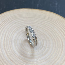 Load image into Gallery viewer, Platinum Baguette Cut Diamond Eternity Ring