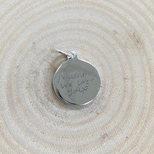 Load image into Gallery viewer, Personalised Silver Disc Pendant