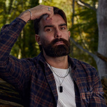 Load image into Gallery viewer, Dog Tag With Black Onyx