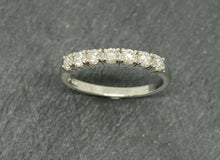 Load image into Gallery viewer, 18ct White Gold Claw Set Diamond Eternity Ring 0.42ct