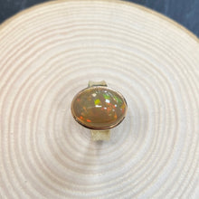 Load image into Gallery viewer, 9ct Yellow Gold Handmade Opal Ring
