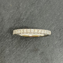 Load image into Gallery viewer, 18ct White Gold Diamond Claw Set Eternity Ring