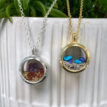 Load image into Gallery viewer, Sterling Silver Ashes Locket Pendant
