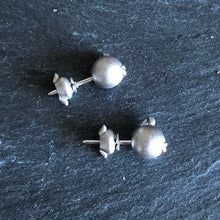 Load image into Gallery viewer, Sterling Silver &#39;Kiss Me Quickly&#39; Ball Studs

