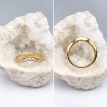 Load image into Gallery viewer, 9ct Yellow Gold Lab Grown Diamond Shaped Eternity / Wedding Ring
