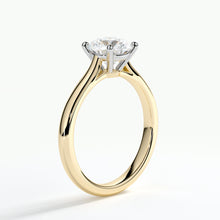 Load image into Gallery viewer, 9ct Yellow Gold 2ct Round Brilliant Cut Lab Diamond Ring
