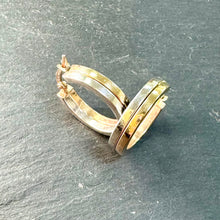 Load image into Gallery viewer, Preloved 9ct 2 Colour Hoops
