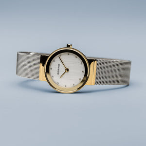 Bering Ladies Classic Polished Gold Watch