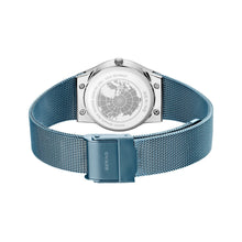 Load image into Gallery viewer, Bering Classic Polished Silver/Blue Ladies Watch
