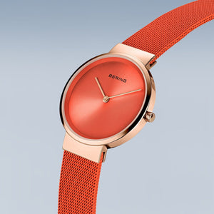 Bering Classic | Polished/Brushed Rose Gold Watch