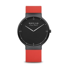 Load image into Gallery viewer, Bering Max René Mat Black Red Men&#39;s Watch  15540-523
