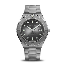 Load image into Gallery viewer, Men&#39;s Bering Polished/ Brushed Grey Watch
