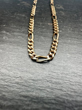 Load image into Gallery viewer, Preloved 9ct Yellow Gold Figaro Chain 18&quot; 6.5g
