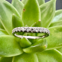 Load image into Gallery viewer, Platinum Shaped Eternity Ring
