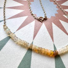 Load image into Gallery viewer, 9ct Gold &amp; Opal Necklace
