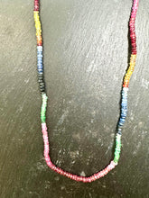 Load image into Gallery viewer, Multicoloured Sapphire Necklace
