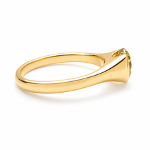 Load image into Gallery viewer, Pre-Loved Fancy Light Yellow 1ct Diamond and 18ct Yellow Gold Engagement Ring
