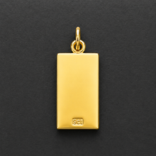 Load image into Gallery viewer, Preloved 9ct Yellow Gold Ingot Pendant
