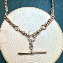 Load image into Gallery viewer, Pre-Loved 9ct Victorian Albert Yellow Gold Fob Chain
