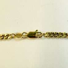 Load image into Gallery viewer, Preloved 9ct Gold Filed Curb Chain 20"
