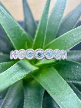 Load image into Gallery viewer, Platinum Millgrain Diamond Eternity Ring

