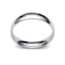 Load image into Gallery viewer, Preloved 18ct White Gold 4mm Court Wedding Ring
