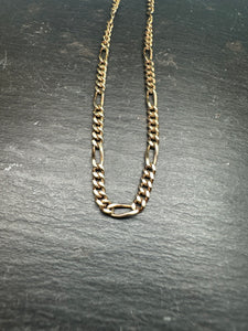 Preloved 9ct Yellow Gold Figaro Chain