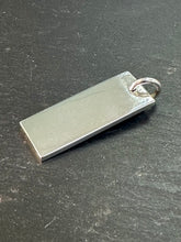 Load image into Gallery viewer, Preloved Sterling Silver Ingot Pendant

