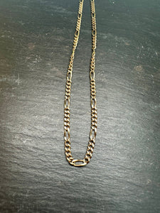 Preloved 9ct Yellow Gold Figaro Chain
