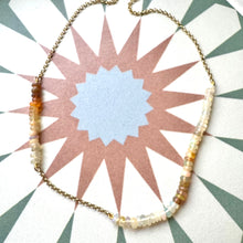 Load image into Gallery viewer, Sterling Silver Gold Plated Opal Necklace
