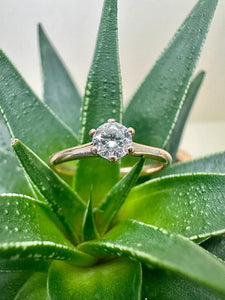 9ct Rose Gold 0.25ct Lab Grown Diamond Ring
