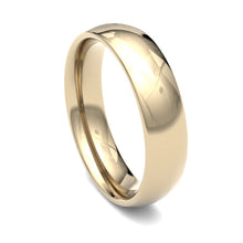 Load image into Gallery viewer, Preloved 9ct Yellow Gold 6mm Court Wedding Ring
