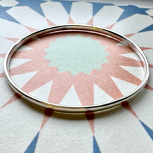 Load image into Gallery viewer, Sterling Silver 4mm Oval Wire Polished Bangle
