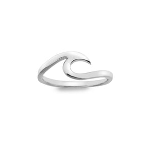 Sterling Silver Waves Ring