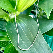 Load image into Gallery viewer, Preloved 14ct White Gold Snake Chain
