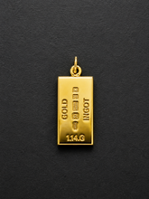 Load image into Gallery viewer, Preloved 9ct Yellow Gold Ingot Pendant
