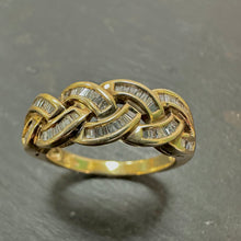 Load image into Gallery viewer, 9ct Yellow Gold Platted Ring

