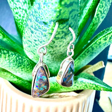 Load image into Gallery viewer, Handmade 9ct Gold Opal Drops
