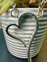 Load image into Gallery viewer, Handmade Sterling Silver &amp; 9ct Heart Necklace
