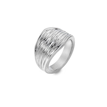 Load image into Gallery viewer, Ava &amp; Sky Stainless Steel Twisted Ribbon Ring
