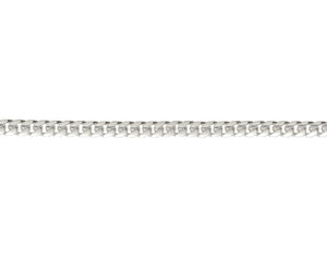 Sterling Silver Curb Chain Bracelet 8.5"
