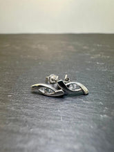 Load image into Gallery viewer, Preloved 9ct White Gold Diamond Studs
