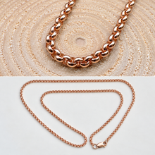 Load image into Gallery viewer, Preloved 9ct Rose Gold Belcher Chain
